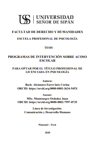 Programas de intervención sobre acoso escolar