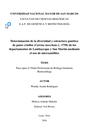 Determinación de la diversidad y estructura genética de patos criollos