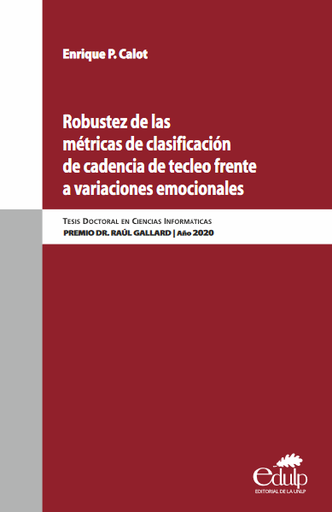 Robustez de las métricas de clasificación de cadencia de tecleo frente a variaciones emocionales