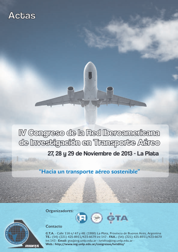 Actas del IV Congreso de la Red Iberoamericana de Investigación en Transporte Aéreo