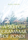 A Sketch Grammar of Pondi