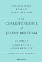 The Correspondence of Jeremy Bentham, Volume 5