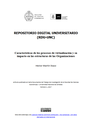 Características de los procesos de virtualización y su impacto en las estructuras de las Organizaciones