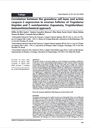 Correlation between the granulosa cell layer and active caspase-3 expression in ovarian follicles