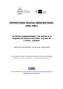 Los factores organizacionales y del entorno en la adopción del comercio electrónico en pymes de Córdoba, Argentina