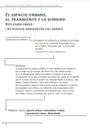 El espacio urbano, el transeúnte y lo efímero: reflexión sobre los nuevos horizontes del debate