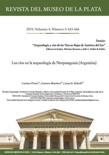 Los ríos en la arqueología de Norpatagonia (Argentina)