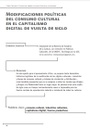 Modificaciones políticas del consumo cultural en el capitalismo digital de vuelta de siglo