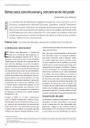 Democracia constitucional y concentración del poder