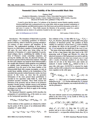 Nonmodal linear stability of the Schwarzschild black hole