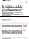 La comunicación y medición de la Responsabilidad Social Universitaria