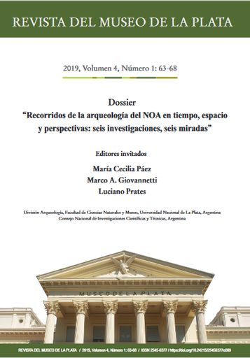 Recorridos de la arqueología del NOA en tiempo, espacio y perspectivas