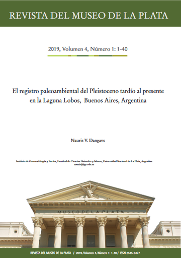 El registro paleoambiental del Pleistoceno tardío al presente en la Laguna Lobos, Buenos Aires, Argentina