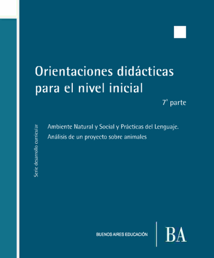 Orientaciones didácticas para el nivel inicial