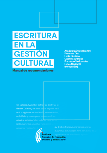 Escrituras en la gestión cultural