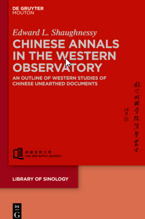 Chinese Annals in the Western Observatory