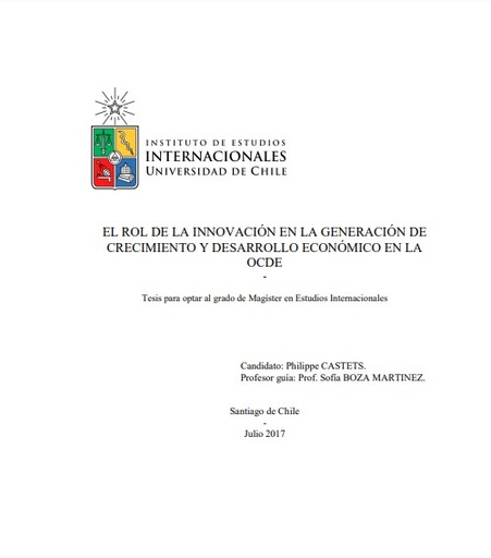 El rol de la innovación en la generación de crecimiento y desarrollo económico en la OCDE