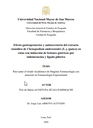 Efecto gastroprotector y antisecretorio del extracto etanólico de Chenopodium ambrosioides