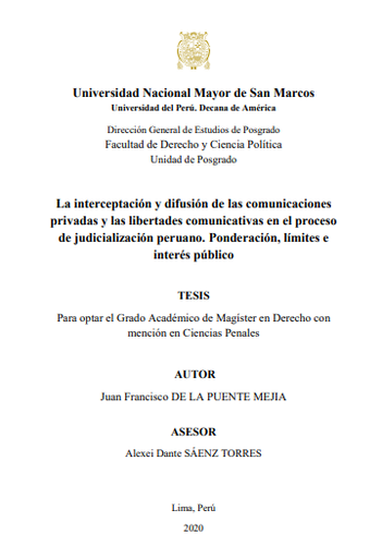 La interceptación y difusión de las comunicaciones privadas y las libertades comunicativas