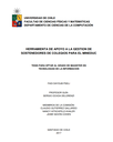 Herramienta de apoyo a la gestión de sostenedores de colegios para el MINEDUC