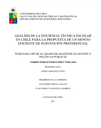 Análisis de la eficiencia técnica escolar en Chile para la propuesta de un monto eficiente de subvención preferencial