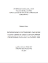 Encarnaciones y extensiones en y desde cuatro obras de danza contemporánea presentadas en CABA y La Plata