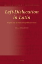 Left-Dislocation in Latin